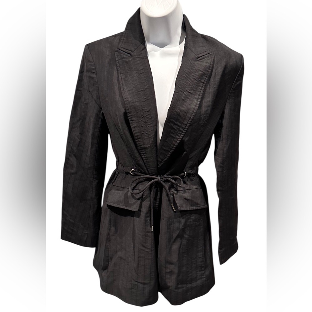 CO Blazer Pinstripe MISSING Buttons Size XS